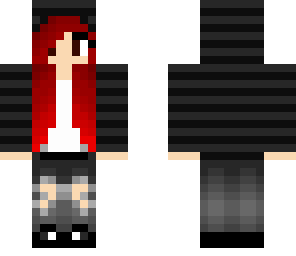 hoodie girl with red hair