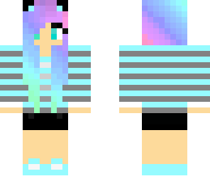 blue girl