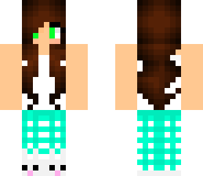 teal pajama girl
