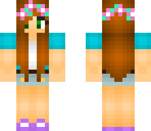 casual flower girl