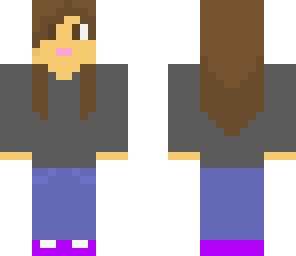 edited blue headphones girl