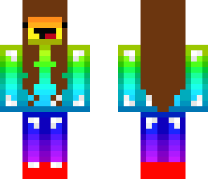rainbow derp girl