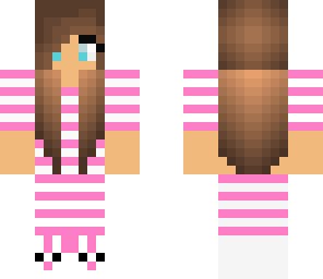 striped pajama girl