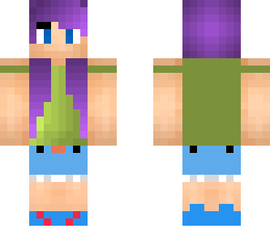 purple girl
