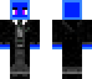 blue slime person