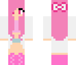 girl in robe