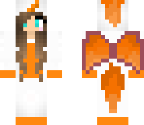 orange unicorn girl