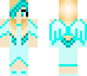 pretty blue angel