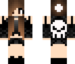 skull girl -black edition-
