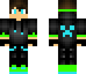 blue and green guy