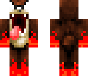 demonio de tazmania en fuego para pvp