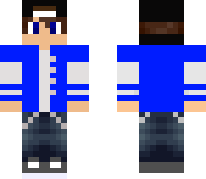 college boy blue