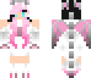 dragon girl with hood updated