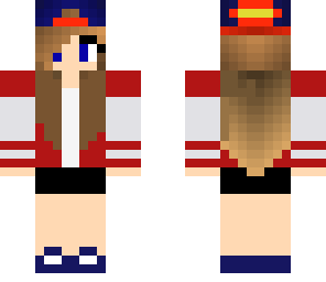 college girl red