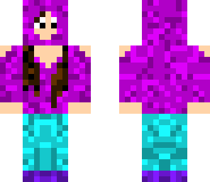 pink hoodie girl