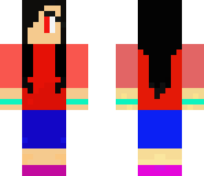 red mix girl