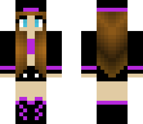black and purple