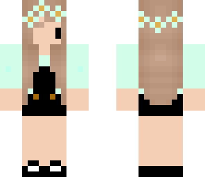 cute chibi overall girl