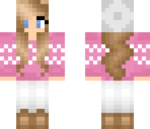 pink sweater