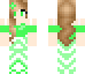 green dress girl