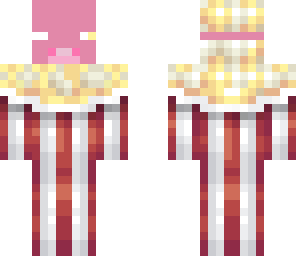 popcorn with pig mask