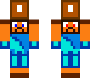 steve holding  a chest