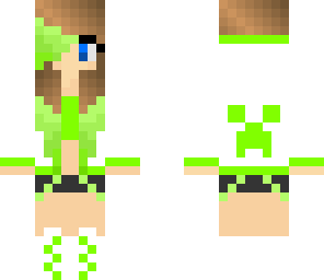 green creeper girl