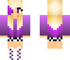 purple dj girl