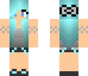 teal girl