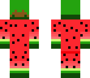 watermelon mustache