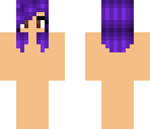 short purple hair base