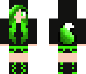 green eyed green fox