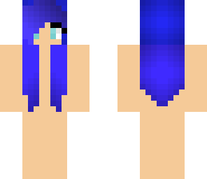 blue girl skinbase