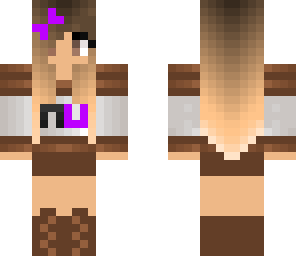 purple nutella girl