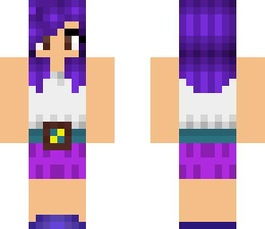 formal purple hair