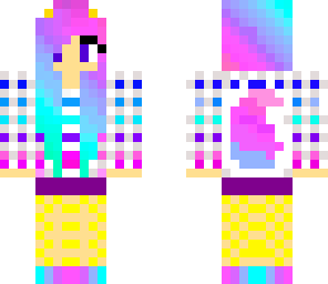 neon rainbow girl 15 likes pls
