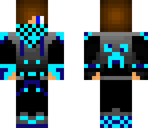blue man