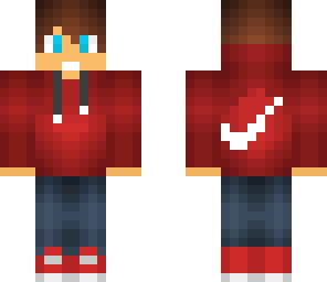 red nike guy