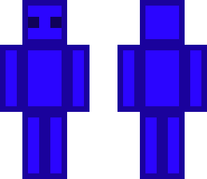 blue cube