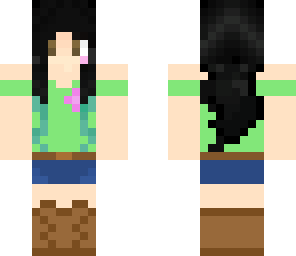 black haired girl