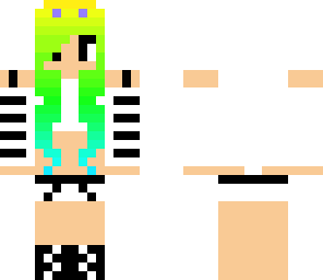 stripy girl