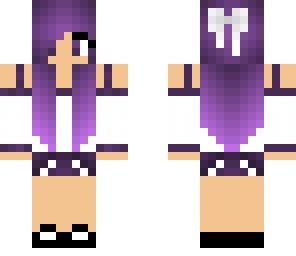 puple manga girl