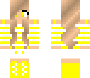 yellow summer girl