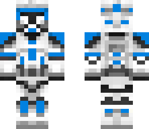 blue clone trooper