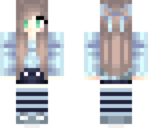 blue girl