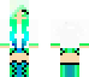 green girl