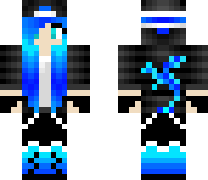 blue fire girl