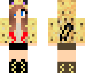 colorful ocelot girl