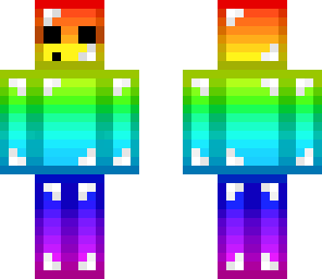 rainbow derpy slime guy