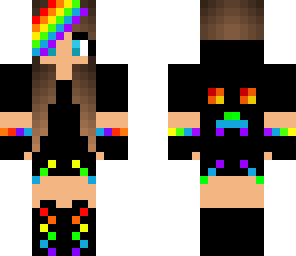 rainbow creeper girl